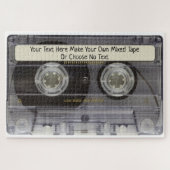 Custom Love Retro  Music Cassette Mixtapes Legpuzzel (Horizontaal)