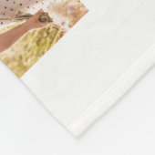 Custom Love You Grandma Grandchildren Photo Collag Fleece Deken (Hoek)