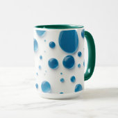 Custom Lovely Weather For Ducks Watercolor Mok (Voorkant rechts)