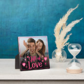 Custom Lovers Afbeelding cadeau van liefde Valenti Fotoplaat (Insitu)