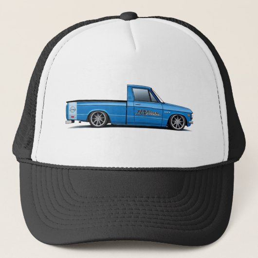 Custom Lowered Luv Trucker Hat Pet (Voorkant)