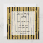 Custom Luau verjaardagsfeestje Kaart (Achterkant)