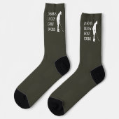 Custom Lucky Golf Socks, Birthday Christmas Fun Sokken (Links)