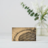 Custom Luthier ambachtsman akoestische gitaar Visitekaartje (Staand voorkant)