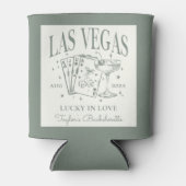 Custom Luxe Las Vegas Bachelorette Party Blikjeskoeler (Voorkant)