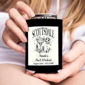 Custom Luxe Scottsdale Bachelorette Party Blikjeskoeler