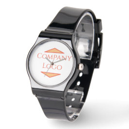 Custom Luxe Siliconen Bedrijfshorloge met Logo Horloge