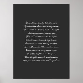 Custom Lyrics Print, Song Lyrics Art Poster