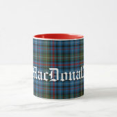 Custom MacDonald Scottish Clan Tartan Pset Mok (Midden)