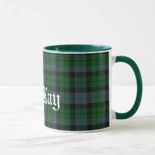 Custom MacKay Scottish Clan Tartan Pset Mok