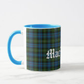 Custom MacKenzie Scottish Clan Tartan Pset Mok (Links)