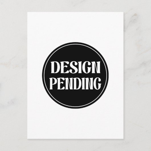 Custom-made, artistic, elegant briefkaart (Voorkant)