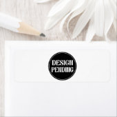 Custom-made, artistic, elegant etiket (Insitu)