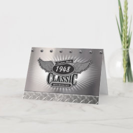 Custom Made Classic Verjaardag Kaart