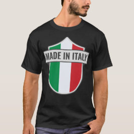 Custom "Made in Italy" Crest T-shirt