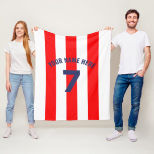 Custom Madrid Fleece Deken