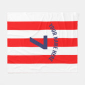 Custom Madrid Fleece Deken (Voorkant (Horizontaal))