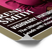 Custom Magazine Hoesje, Cadeau voor Baas, Beste Ba Poster (Hoek)