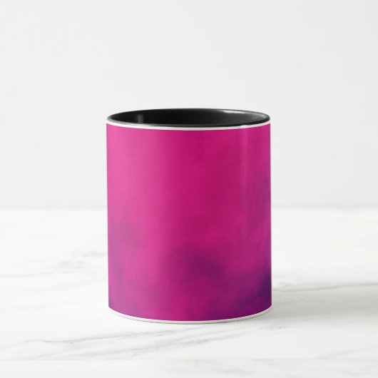 Custom Magenta Gradient Mug Mok (Midden)