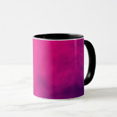 Custom Magenta Gradient Mug Mok (Voorkant rechts)