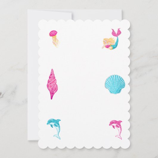 Custom Magical onder het Zee Kingdom Kaart (Achterkant)