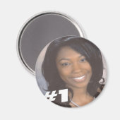CUSTOM Magnet met je foto - Gepersonaliseerd (Voorkant / Achterkant)