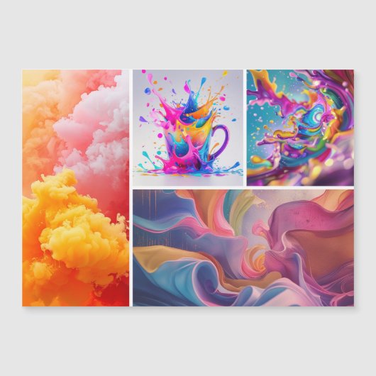 Custom Magnetic Display Card for Paint Businesses (Voorkant)