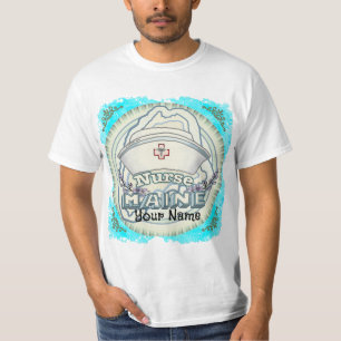 Custom Maine Nurse T-shirt