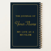 Custom Make Your Own Self Reflection Journal Notitieboek (Achterkant)