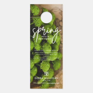 Custom makelaar deur hanger - Vastgoed Marketing