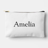  Custom Makeup Bag,Personalized Cosmetic Bag,Monog Etui (Voorkant)