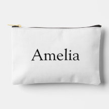  Custom Makeup Bag,Personalized Cosmetic Bag,Monog