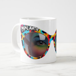 Custom MAL ANTIE / Crazy Aunt Afrikaanse Humor Grote Koffiekop