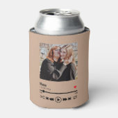 Custom Mama I love you Moederdag Blikjeskoeler (Blikje Voorkant)