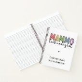 Custom Mammo Technologist Mammography Tech Gifts Notitieboek (Binnen)
