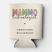 Custom Mammo Technoloog Mammography Tech Blikjeskoeler (Voorkant)