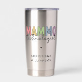 Custom Mammo Technoloog Mammography Tech Geïsoleerde Drinkbeker (Links)