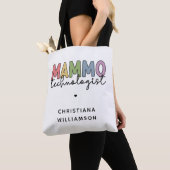 Custom Mammo Technoloog Mammography Tech Gift Tote Bag (Dichtbij)
