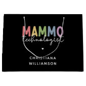Custom Mammo Technoloog Mammography Tech Groot Cadeauzakje (Voorkant)