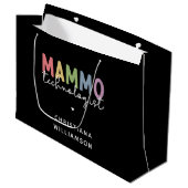 Custom Mammo Technoloog Mammography Tech Groot Cadeauzakje (Voorkant Gekanteld)