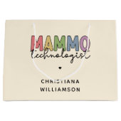 Custom Mammo Technoloog Mammography Tech Groot Cadeauzakje (Voorkant)