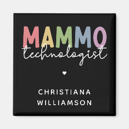 Custom Mammo Technoloog Mammography Tech Magneet