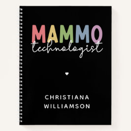 Custom Mammo Technoloog Mammography Tech Notitieboek