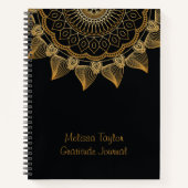 Custom Mandala Journal Notitieboek (Voorkant)