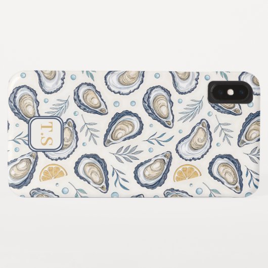Custom Marine Elegant Case-Mate iPhone Case (Achterkant (horizontaal))