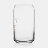 Custom Maroon Law School Afstuderen Herdenking Blikvorm Glas (Links)
