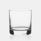 Custom Maroon Law School Afstuderen Herdenking Whisky Glas (Links)