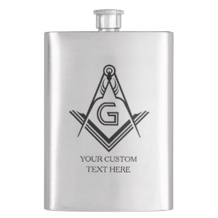 Custom Masonic Gifts   Freemason Gift Ideeën Heupfles