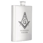 Custom Masonic Gifts | Freemason Gift Ideeën Heupfles (Rechts)
