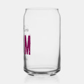 Custom Massage Best Ever Mom – Personalized Gift Blikvorm Glas (Links)